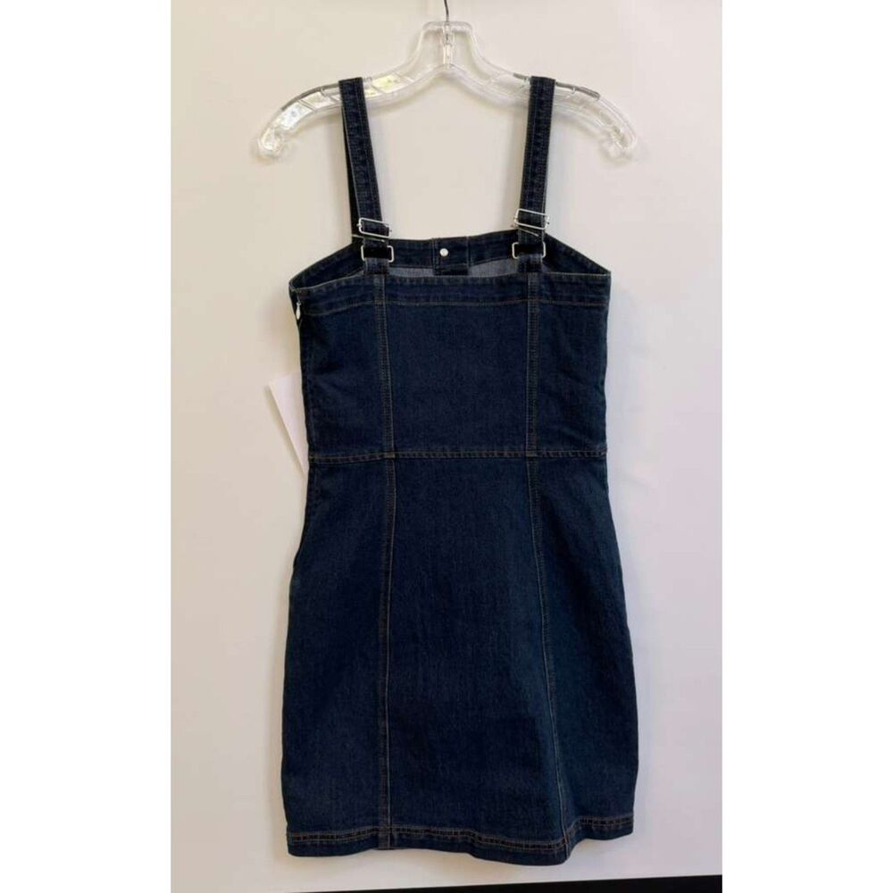 Denim Pinafore Dress